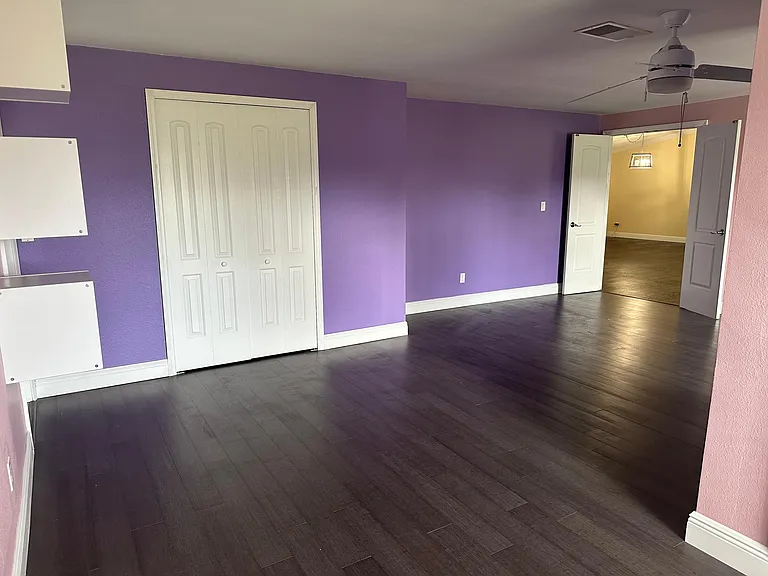 Spare Bedroom #3...this room is approximately 400 square feet and has three closets.