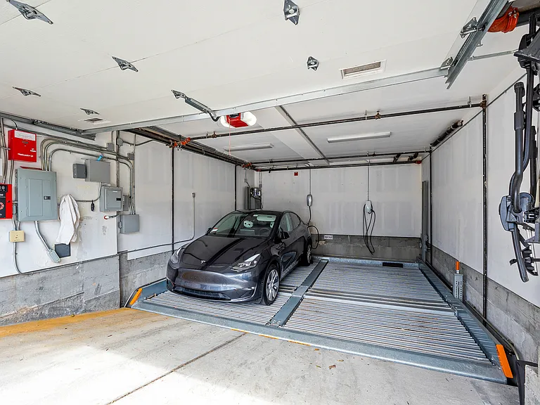 Garage with dedicated EV charger