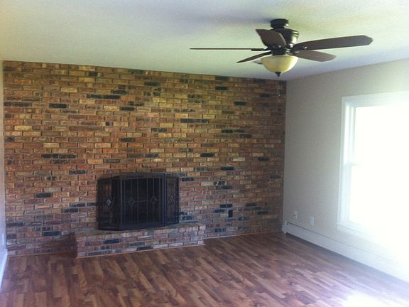 Living Room With Fireplace 