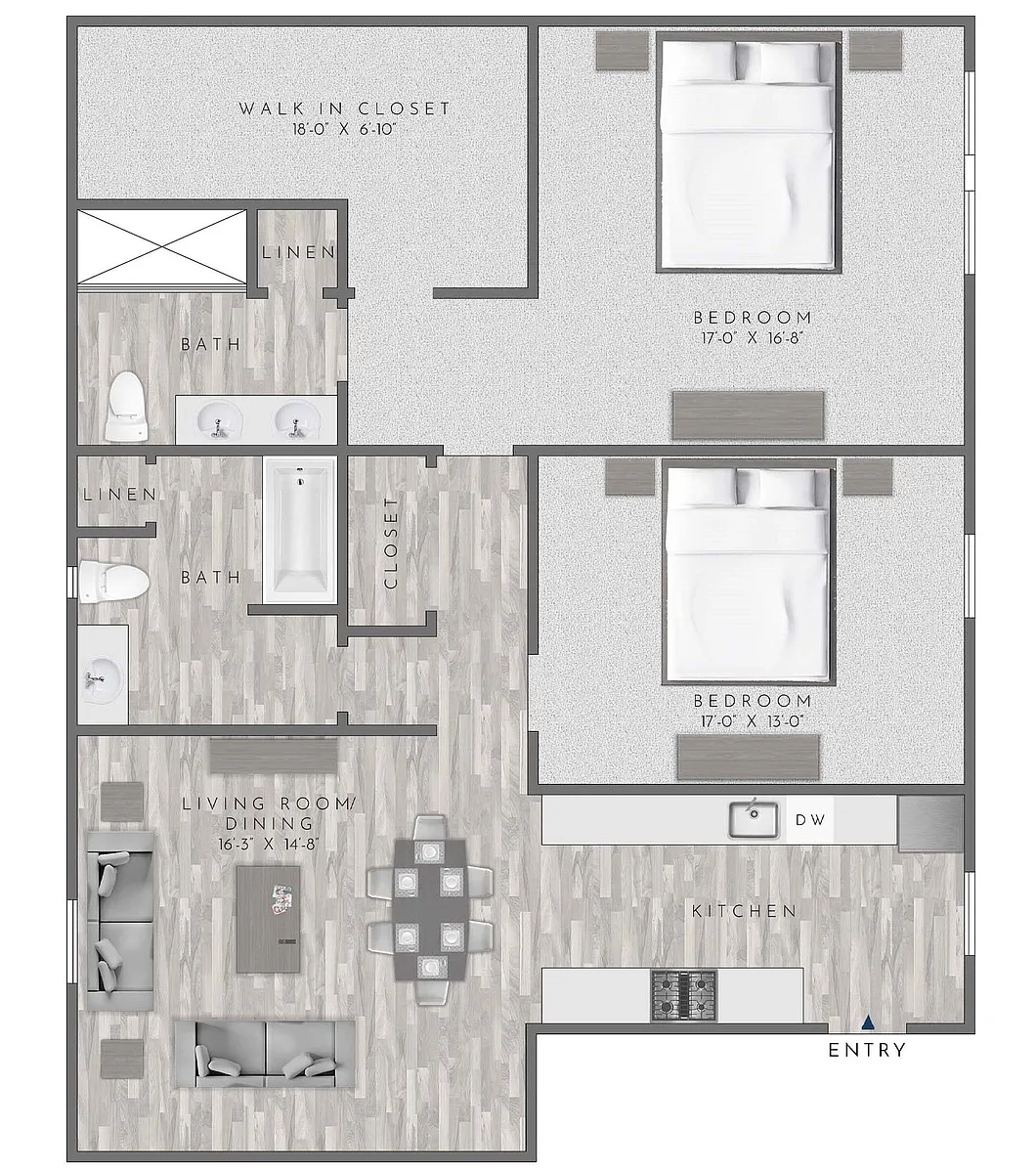 Floor plan B1