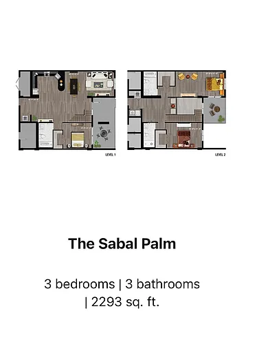 Floor plan The Sabal Palm