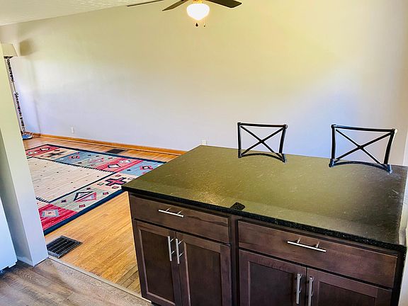 Open Kitchen, Dining & Living Area