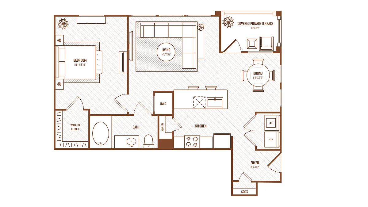 Floor plan A3-Harbor