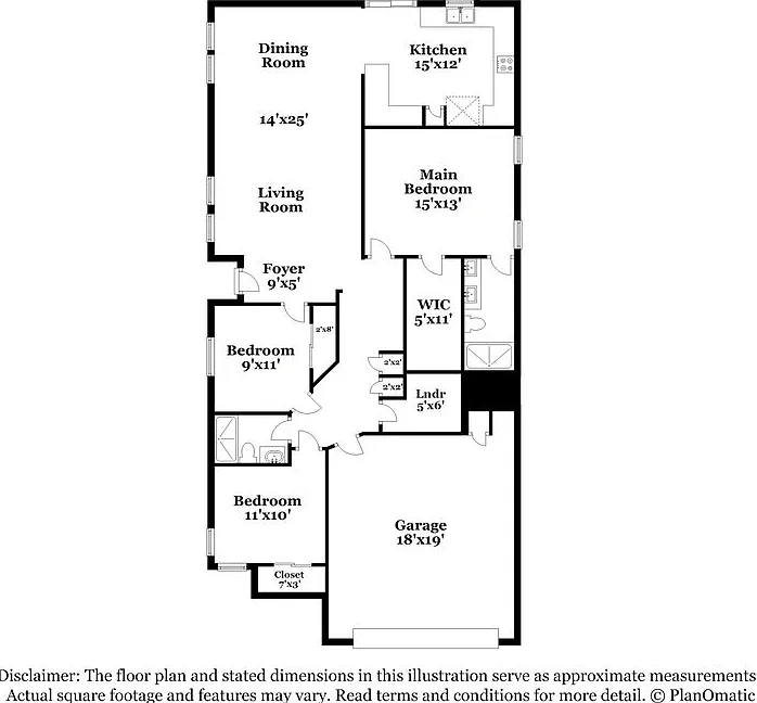 3 bed, 2.0 bath, 1389 sqft, $2,005 — Photo 2