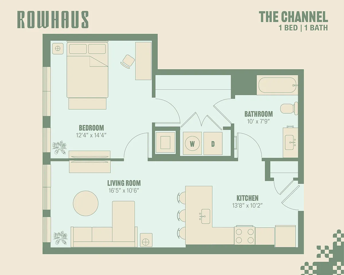 Floor plan The Channel