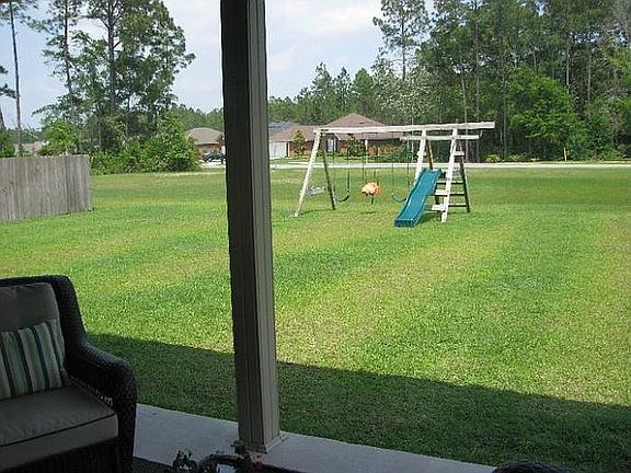 Open backyard (no swing set)