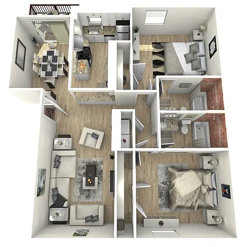Floor plan B2