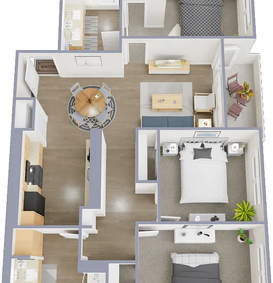 PLAN C1 Floorplan Diagram