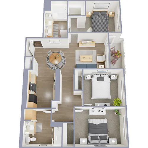 Floor plan PLAN C1