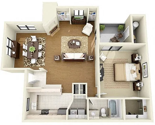 Floor plan Antigua