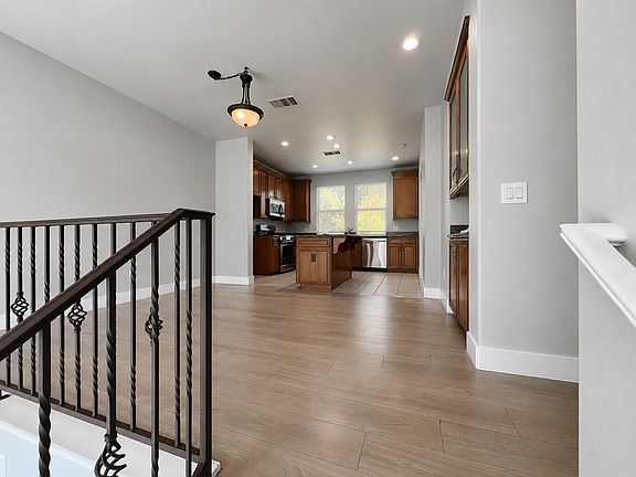 Dining area and kitchen