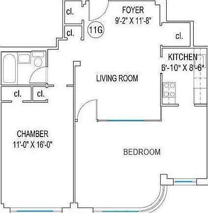 5th image of 35 E 35th St APT 12G
