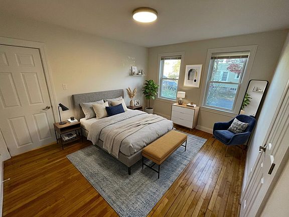 Virtually Staged Bedroom