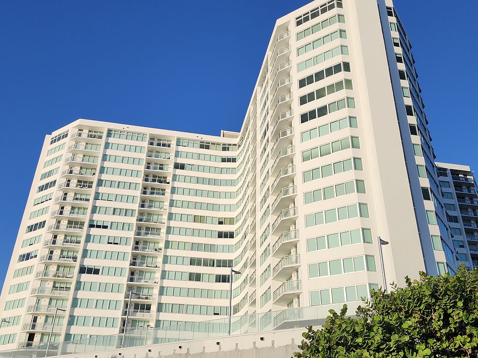 Burleigh House Condominum in North Beach section of Miami Beach on Collins Avenue