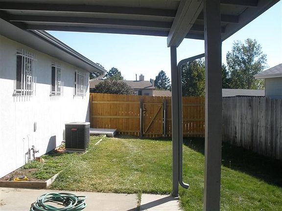 Back yard toward new gate