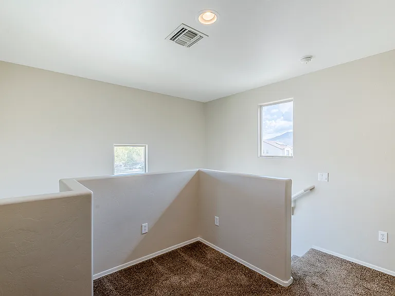 loft area at top of stairs