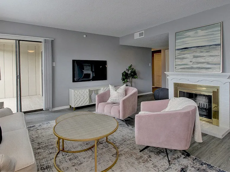 Spacious living area