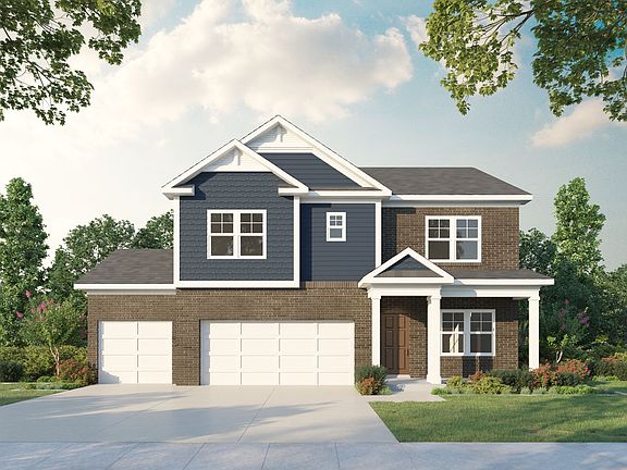 Farmhouse Elevation 3 car