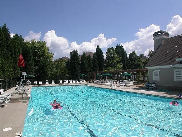 neighborhood swimming pool and clubhouse