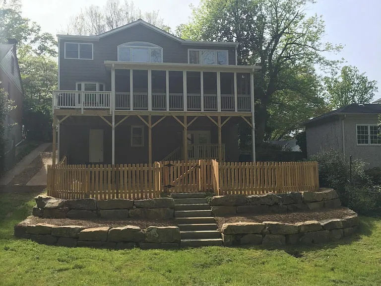 Back of home