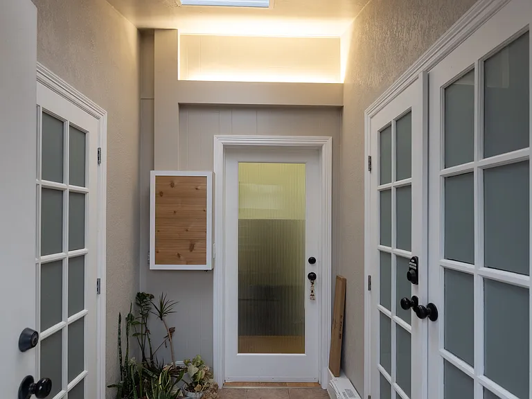 mudroom, natural Light (only shared space of the two units)