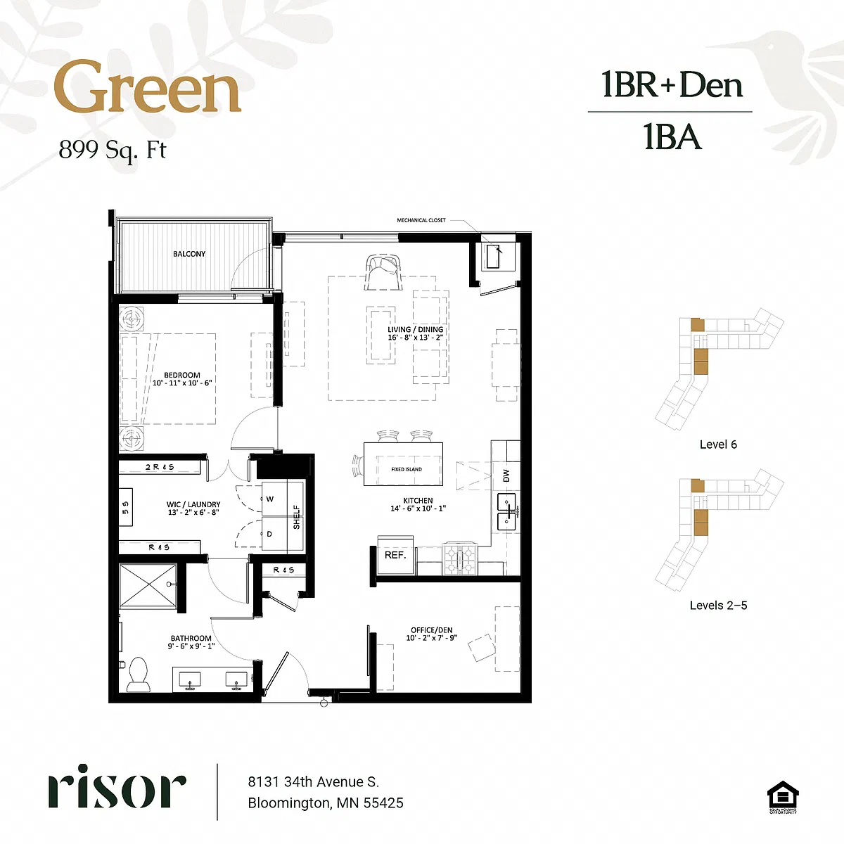 Floor plan Green