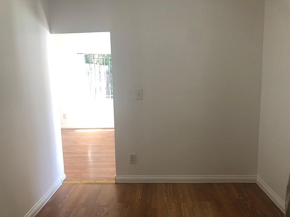 bedroom looking toward living room