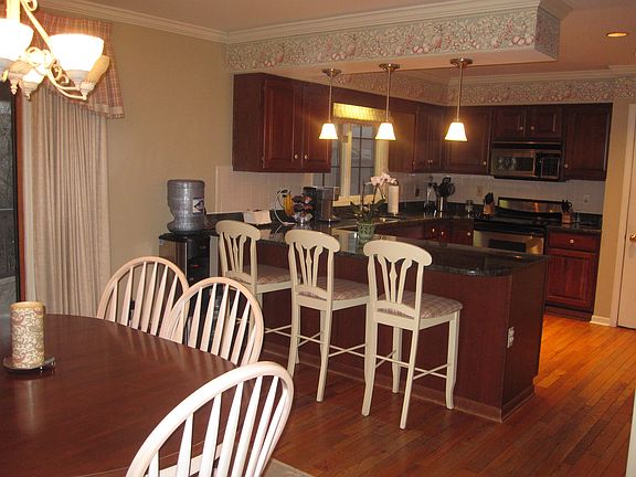 Open Concept kitchen and family room.  