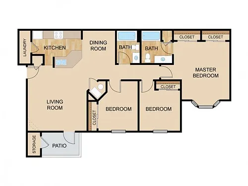 Floor plan Merrill
