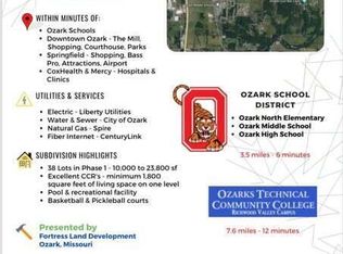 1810 E Cobblestone Dr LOT 25, Ozark, MO 65721