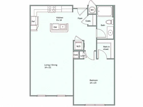 Floor plan Valley Forge