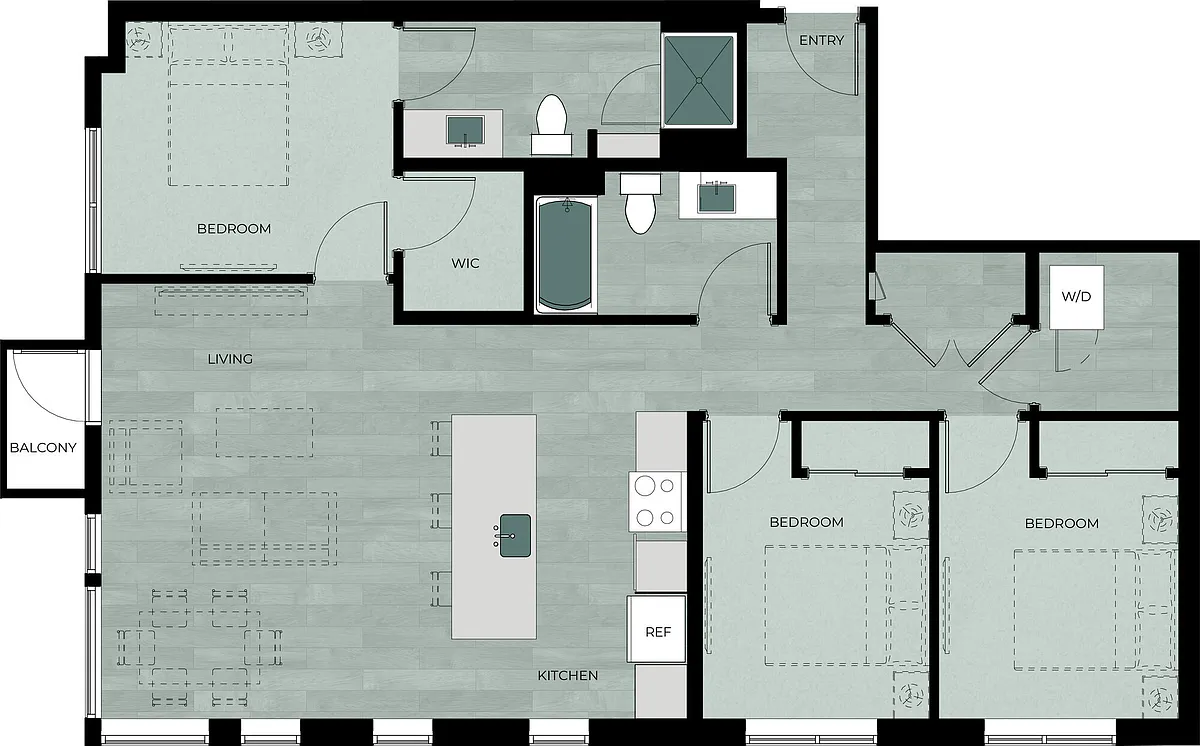 Floor plan C1