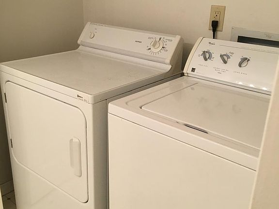 Washer and dryer