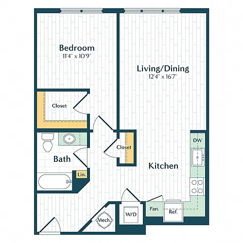 Floor plan A7A