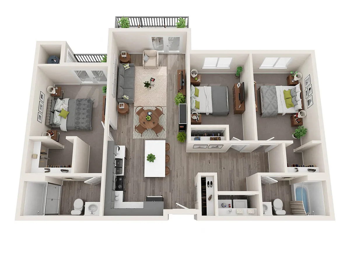 Floor plan C1