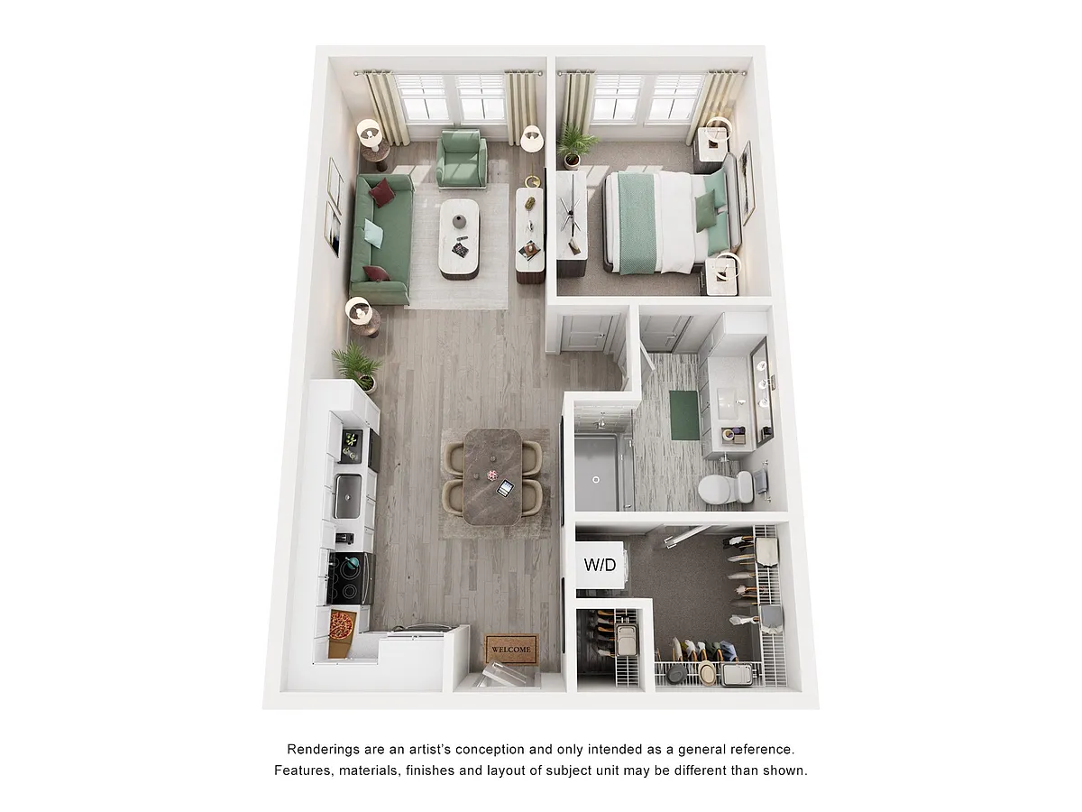 Floor plan Movement