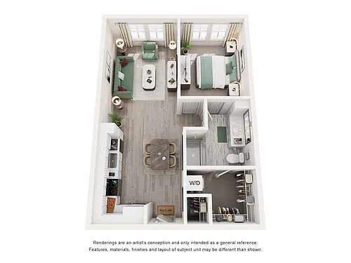 Floor plan Movement