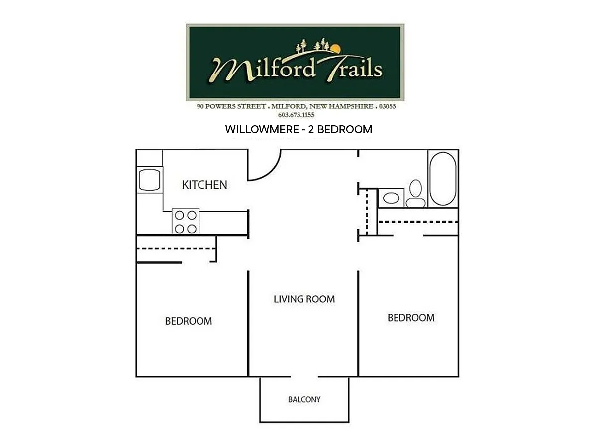 Floor plan Willowmere