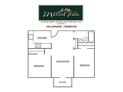 Floor plan Willowmere