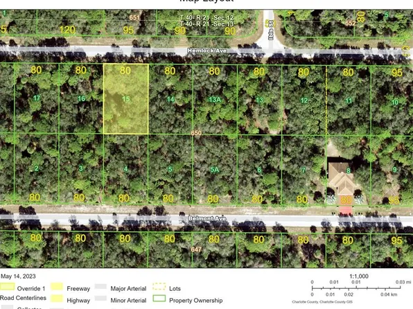 17123 HEMLOCK AVE LOT 15, PORT CHARLOTTE, FL 33948