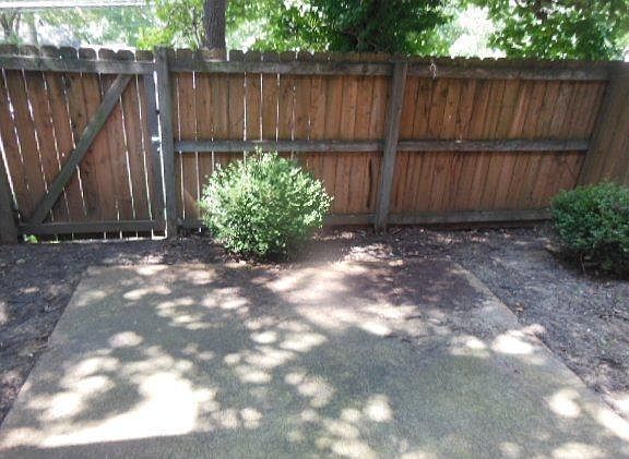 rear patio
