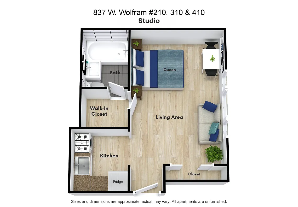 Floor plan Studio