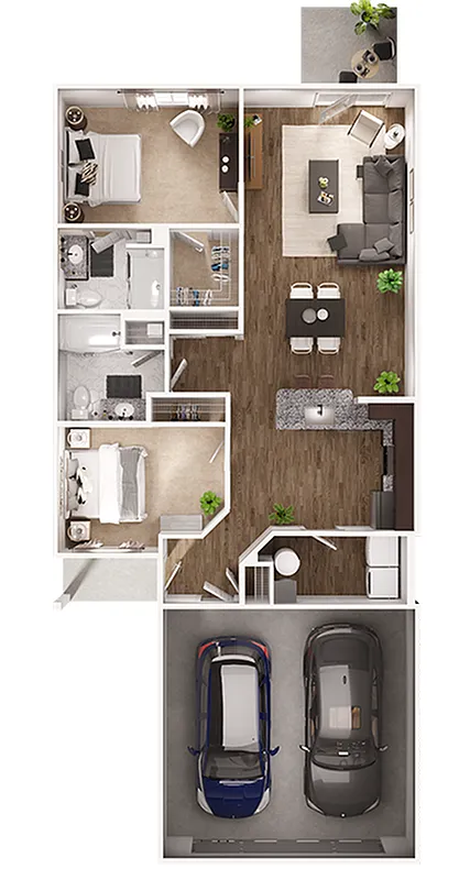 Floor plan Isleworth 2