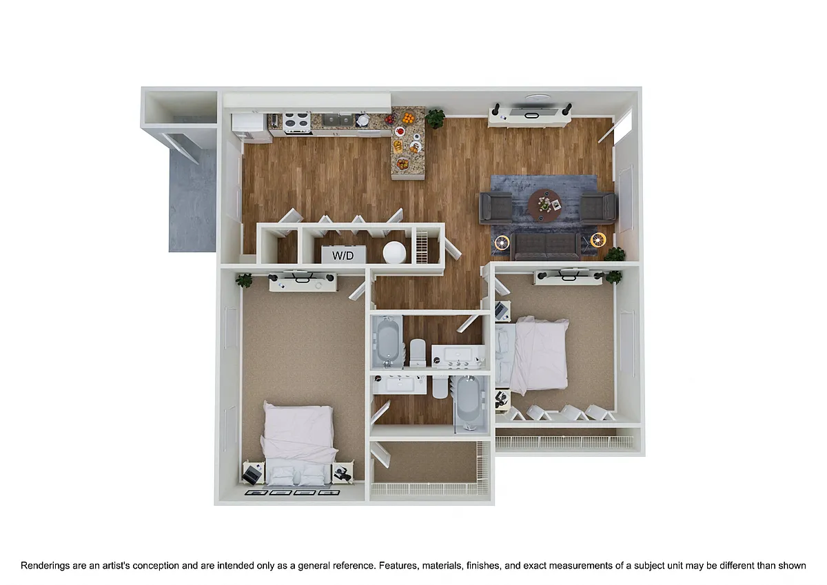 Floor plan Wisteria B3