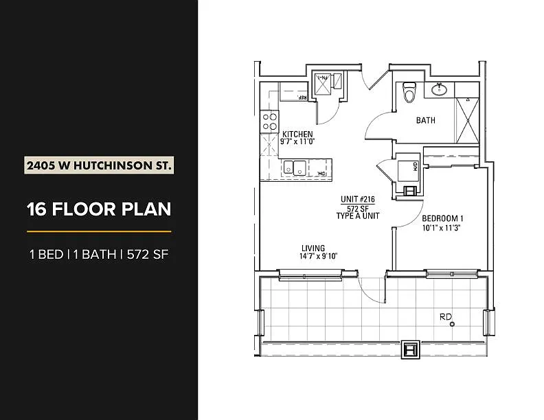 Floor plan The Raven