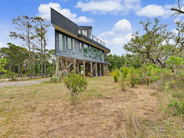 Large yard