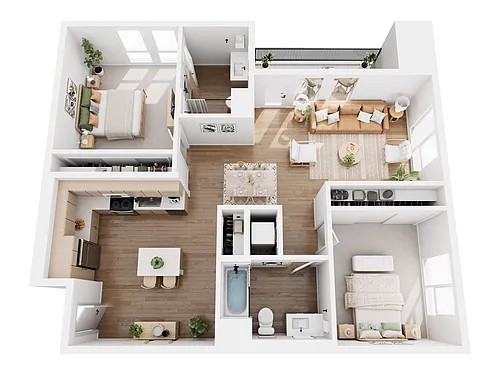Floor plan B4