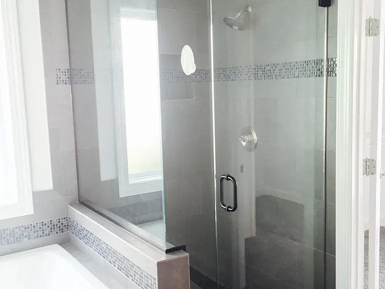 Master shower