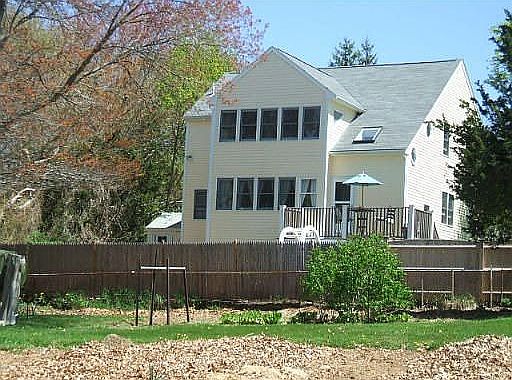 Back facing river & marsh