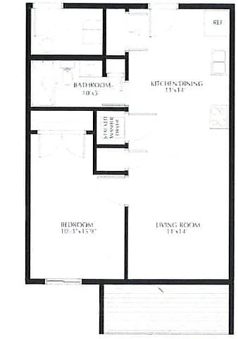 Floor plan CA2